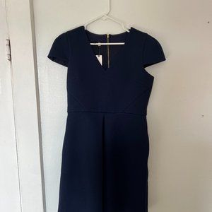 NWT Anthropologie 4C Navy Dress